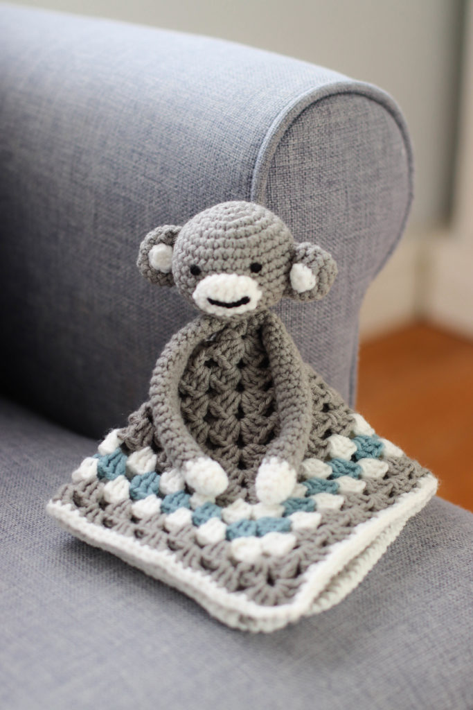 crochet monkey blanket