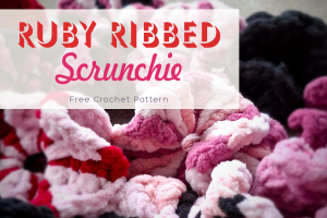 free crochet pattern scrunchies