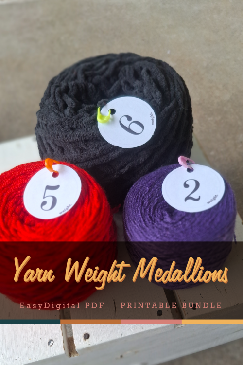 yarn weight medallions
